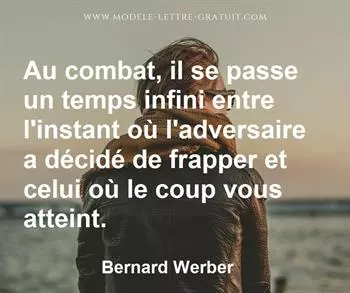 Citation de Bernard Werber