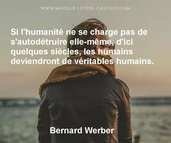 Citation de Bernard Werber