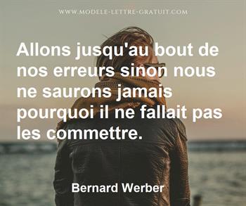 Citation de Bernard Werber