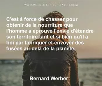 Citation de Bernard Werber