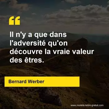 Citation Bernard Werber