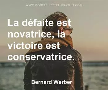 Citation de Bernard Werber