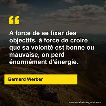 Citation Bernard Werber