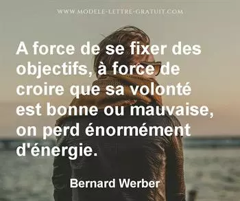 Citation de Bernard Werber