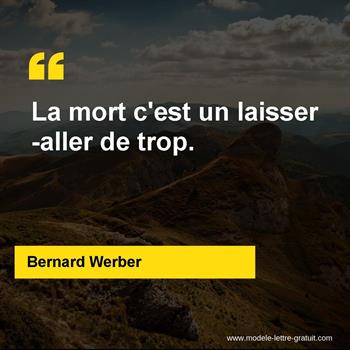 Citation de Bernard Werber