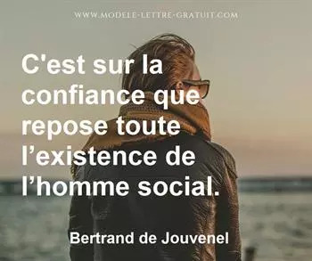 Citation de Bertrand de Jouvenel
