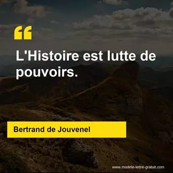 Citations Bertrand de Jouvenel