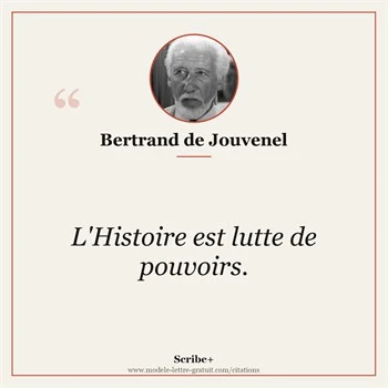 Citation Bertrand de Jouvenel
