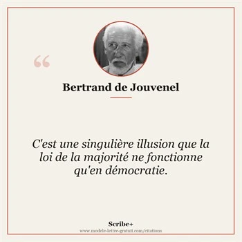 Citation Bertrand de Jouvenel