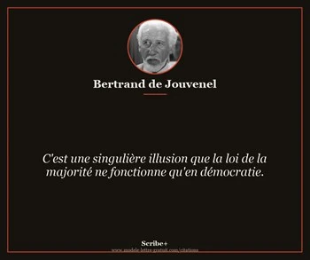 Citation de Bertrand de Jouvenel