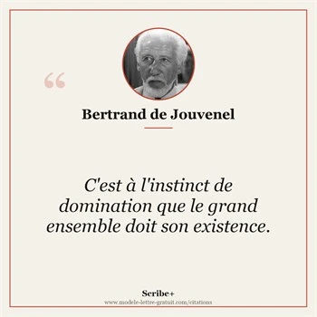 Citation Bertrand de Jouvenel