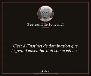 Citation de Bertrand de Jouvenel