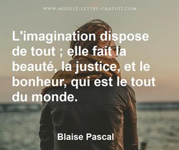 Citation de Blaise Pascal