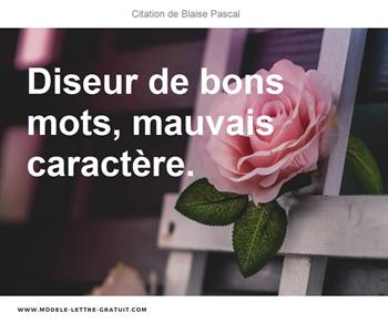 Citations Blaise Pascal