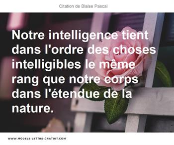 Citations Blaise Pascal