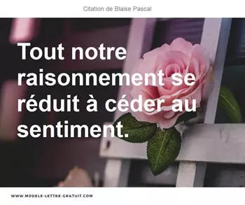Citations Blaise Pascal