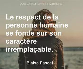 Citation de Blaise Pascal