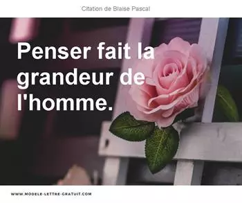 Citations Blaise Pascal