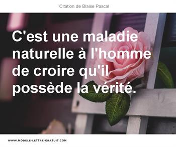 Citations Blaise Pascal