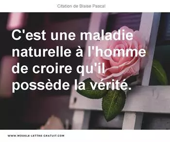 Citations Blaise Pascal