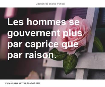 Citations Blaise Pascal