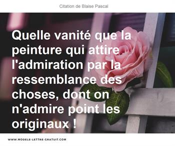 Citations Blaise Pascal