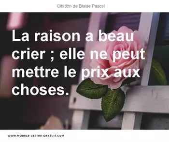 Citations Blaise Pascal