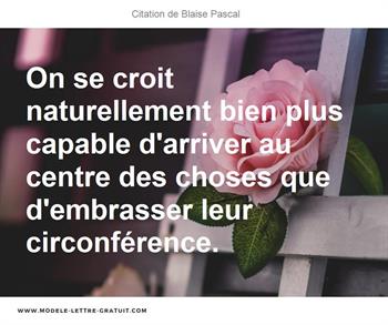 Citations Blaise Pascal