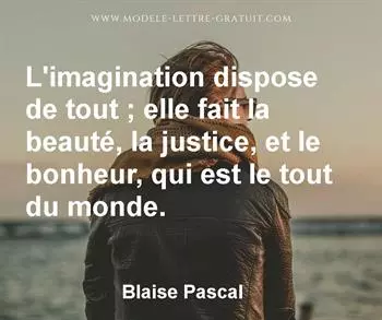 Citation de Blaise Pascal
