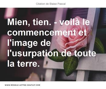 Citations Blaise Pascal