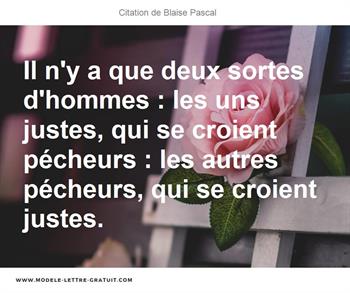 Citations Blaise Pascal