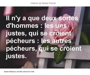 Citations Blaise Pascal