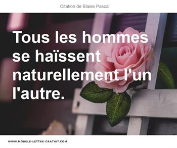 Citations Blaise Pascal