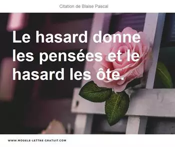 Citations Blaise Pascal
