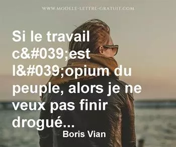 Citation de Boris Vian