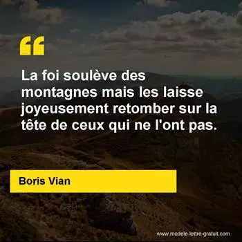 Citation Boris Vian