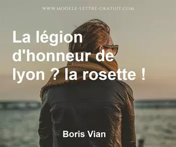 Citation de Boris Vian