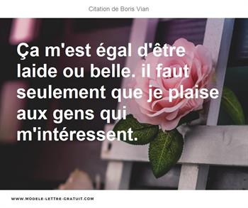 Citations Boris Vian