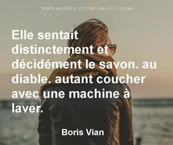 Citation de Boris Vian