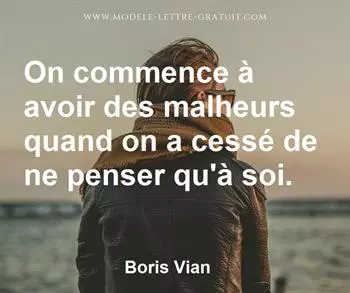 Citation de Boris Vian