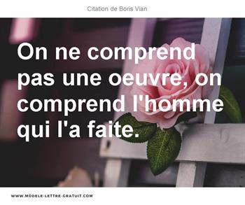 Citations Boris Vian