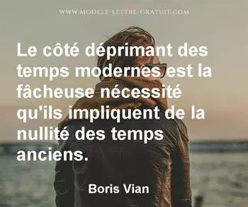 Citation de Boris Vian
