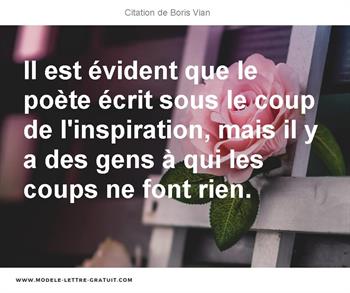 Citations Boris Vian