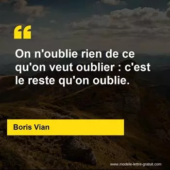 Citation Boris Vian