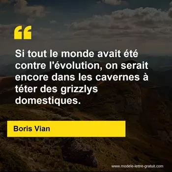 Citation Boris Vian