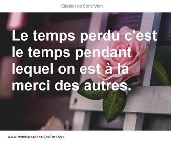 Citations Boris Vian