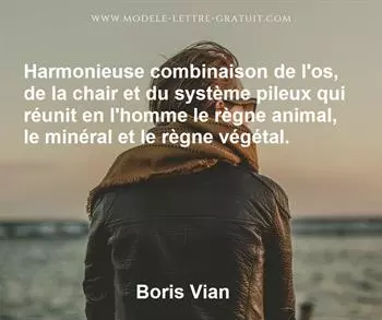 Citation de Boris Vian