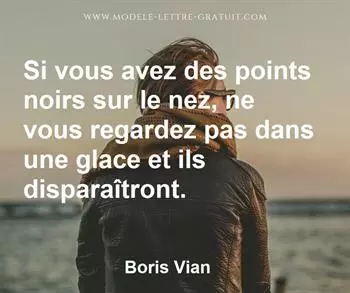 Citation de Boris Vian