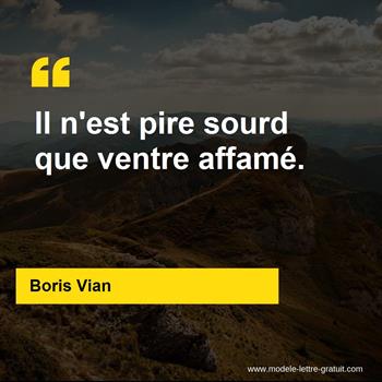 Citations Boris Vian