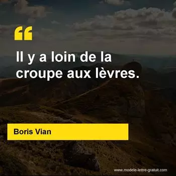 Citation Boris Vian